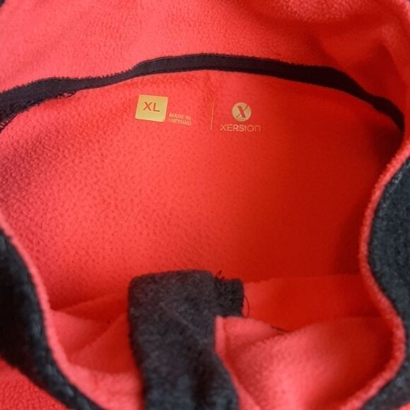 Xversion gray PinkFinger Holes 1/4 Zip Jacket XL - Picture 5 of 11